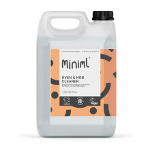 Miniml Oven & Hob Cleaner, 5L Refill - Clementine Citrus Scent, Powerful Grease & Grime Remover, Solvent-Free, Cruelty-Free, Vegan, Natural &