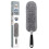 MR.SIGA Microfiber Duster, Washable Duster for Cleaning Grey 1