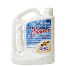 Wet & Forget Weekly Shower Cleaner, No Scrubbing Required, No Bleach Formula, Vanilla Scented, 2L