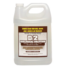 D/2 Biological Solution - Headstone Cleaner as used on The White House, Stone Cleaner, Masonry, Gravestone - Mould, Lichen & Algae Remover - 3.785