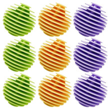 Energy Saving Dryer Balls Silicone Laundry Balls for Home Washing Machine Quick Drying Non-Melt New Softer Material Tumble Dryer Ball Clothes Will