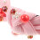 Fascia per capelli da donna con strass rosa e nodo. 3