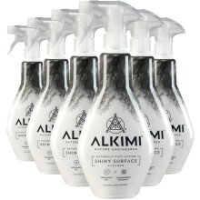 ALKIMI Shiny Surface Cleaner Spray x6? Nature-Engineered Antibacterial Spray with Antimicrobial and Antiseptic Properties ? Powerful Natural Surface