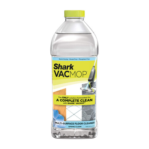 Shark Shark VACMOP Multi-Surface Cleaner Refill 2 Liter Bottle, Spring Clean Scent