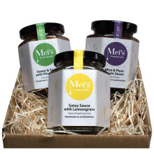 Mei's Homemade 3 Chinese Stir-fry, Dipping,Cooking sauces Gift Set Gluten Free Dairy Free