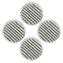 AirCraft Home, 4 x Scrubbing Pads for The Aircraft PowerGlide | Machine-Washable Microfibre Pads