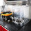 Protector de salpicaduras de aceite Pantalla de aluminio 84x32.5cm 6