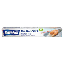 Bacofoil Non-Stick Kitchen Foil, Tear-Resistant, Easy to Cut, 30cm x 5m, X6