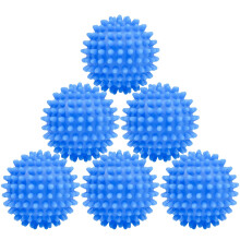 6 Pcs Tumble Dryer Balls for Laundry Balls for Washing Machine Ball, Reusable Soft Rapid Drying Ball for Tumble Dryer, Fluffy Clothing, Wrinkles and