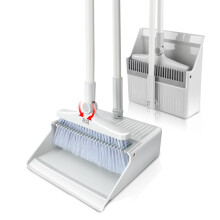 Broom and Dustpan Set for Home with Long Handle 40.94"/50" Dustpan Combo Set for Home Kitchen Room Office Lobby Floor Indoor Outdoor Essentials