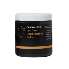 Furniture Clinic Leather Recolouring Balm - Leather Colour Restorer for Sofas, Leather Colour Repair for Faded & Scratched Leather Upholstery, Car
