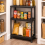 KCT KCT 3 Tier Plastic Shelving Garage Shelves Home Storage Unit 2