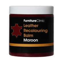 Furniture Clinic Leather Recolouring Balm - Leather Paint Restorer for Sofas, Leather Paint Repair for Faded & Scratched Leather Pads, Car Seats,