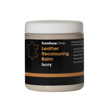 Furniture Clinic Leather Recolouring Balm - Leather Colour Restorer for Sofas, Leather Colour Repair for Faded & Scratched Leather Upholstery, Car