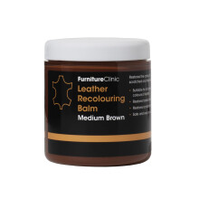 Furniture Clinic Leather Recolouring Balm - Leather Colour Restorer for Sofas, Leather Colour Repair for Faded & Scratched Leather Upholstery, Car