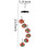 Hummingbird Feeder Wind Chime Rust-Proof Metal 1 pc 2