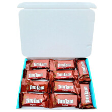 CANDYPLANET Tim Tam Australian Biscuits Box | Individually Wrapped | Homesick Aussie Kiwi Food | Christmas Stocking Filler Hamper Birthday