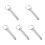 Carbon Steel Rings Pull Quick Release Locking Pins Button Head Multiple Size 6