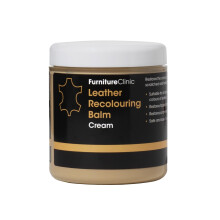 Furniture Clinic Leather Recolouring Balm - Leather Colour Restorer for Sofas, Leather Colour Repair for Faded & Scratched Leather Upholstery, Car
