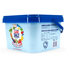 LOSALT ? Reduced Sodium Salt | Original (non-iodised) | Great Tasting Salt Alternative/Substitute with 66% less sodium | 3kg drum (pack of 1)