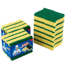 MR.SIGA Heavy Duty Scrub Sponge - Pack of 24, Size:11 x 7 x 3cm
