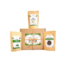 CENVEL? Super Green Tea Selection | Our Hand Picked Selection of Our Organic Green Tea | Pure Green | Japanese Sencha | Great Gift Box | Eco Friendly