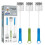 MR.SIGA Long Handle Bottle Brush - Set of 3 1