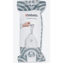 Brabantia 60 x Bin Liners Size H 50-60 L