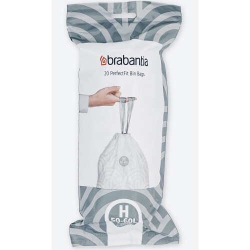 Brabantia Brabantia 60 x Bin Liners Size H 50-60 L