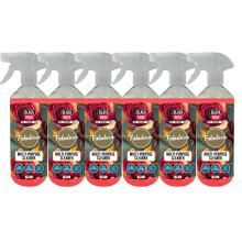 Fabulosa Antibacterial Disinfectant Spray, All Purpose Multi Surface Cleaner, 750ml, 6 Pack, Black Rose
