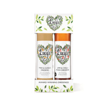 Lucy's Dressings - Asian Duo Pack, Lime & Chilli, 250ml and Miso & Garlic, 250ml