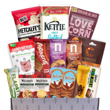 Gluten Free Hamper - Coeliac Gifts Set Featuring 15 Gluten Free Snacks, Including Free From Biscuits, Sweets, Snack Bars &More. Suitable Present For