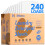 Laundry Detergent Sheets - 240 Loads Boys - Laundry Sheets for Dorm,College,Home,Hotel,Apartment,Camping,Cruise,Road Trip,Beach 1