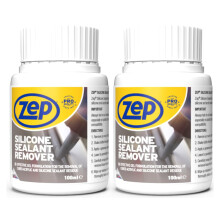 Zep Silicone Sealant Remover 100ml, Silicone Remover for Removing Bathroom with or Without A Sealant tool or SIlicone Tool with Convenient Brush Cap