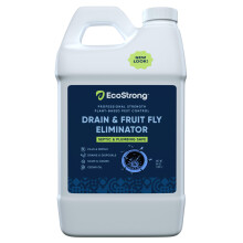 Fruit Fly Drain Treatment | Drain Fly Eliminator | All-Natural, Eliminates Gnats, Sewer Flies and More - Works in All Drains - 64 Fl Oz