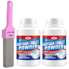 Juegot Toilet Bowl Cleaning, Remove Toilet Bowl Hard Water Rings, Calcium Buildup and Rust Suitable for Cleaning Toilet, Bathroom