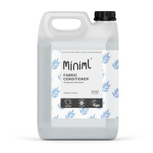 Miniml Eco Fabric Softener & Conditioner 5L Refill - Fresh Linen Scented All Natural Fabric Softener for Sensitive Skin - 100% Vegan & Cruelty Free
