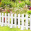 4 Pcs Flowerbed Borders Interior Decorative Fence 8