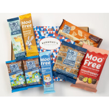 Moo Free Ultimate Chocolate Selection Hamper Gift Box - Dairy Free, Gluten Free & Vegan - Hamper Exclusive To Burmonts