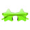Óculos de Sol Star Transparentes em Cores Candy (Pacote com 2) 2