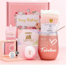 Sranich Birthday Gift for Women, Friend, Mum, Wife, Girlfriend, Sister, Aunt, Daughter, Grandma. 18th 21th 30th 40th 50th 60th 70th Birthday Gifts