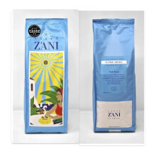 CAFF? Z'ANI SUPER CREMA Whole Espresso Coffee Beans 1kg | GREAT TASTE 2 STAR | Arabica/Robusta Italian Espresso Blend | Dark Roast Coffee Beans | for