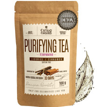 DETOX TEA with Liquorice, Cinnamon, Orange & Cardamom for Bloating Relief and Belly reduction CAMINO DE CABRAS? | Warm Digestive Loose Leaf Herbal