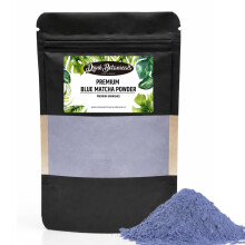 Drink Botanicals Ireland | Premium Grade Blue Matcha Powder | 45 + Servings, 45g,1.058oz | Blue Matcha Caff? Coffee Latte, Tea, Baking Blue Food