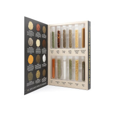Chilli & Spice Giftset ? 12 Premium Gourmet Chilli & Herbs Collection | Fiery Seasoning Box for Cooking | Gift for Food Lovers, BBQ Fans, Men, Women,