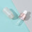 2 τεμάχια 3ml διαφανή/παγωμένα/κόκκινα κενά γυάλινα μπουκάλια με σταγονόμετρο, 4
