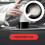 Can Car Cup Holder Adapter Black Slim Flexible 5