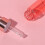 2 τεμάχια 3ml διαφανή/παγωμένα/κόκκινα κενά γυάλινα μπουκάλια με σταγονόμετρο, 6