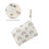 Organizer per pannolini per neonati con borsa da viaggio decorata (1 pezzo) 5