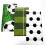 Soccer Ball Tablecloth and Backdrop Set 54x108 in 4